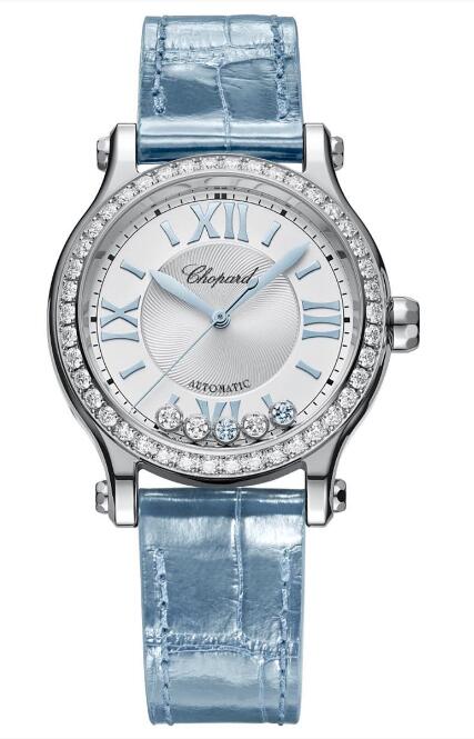 Review Chopard Happy Sport – 33 mm Replica Watch 278608-3009 - Click Image to Close